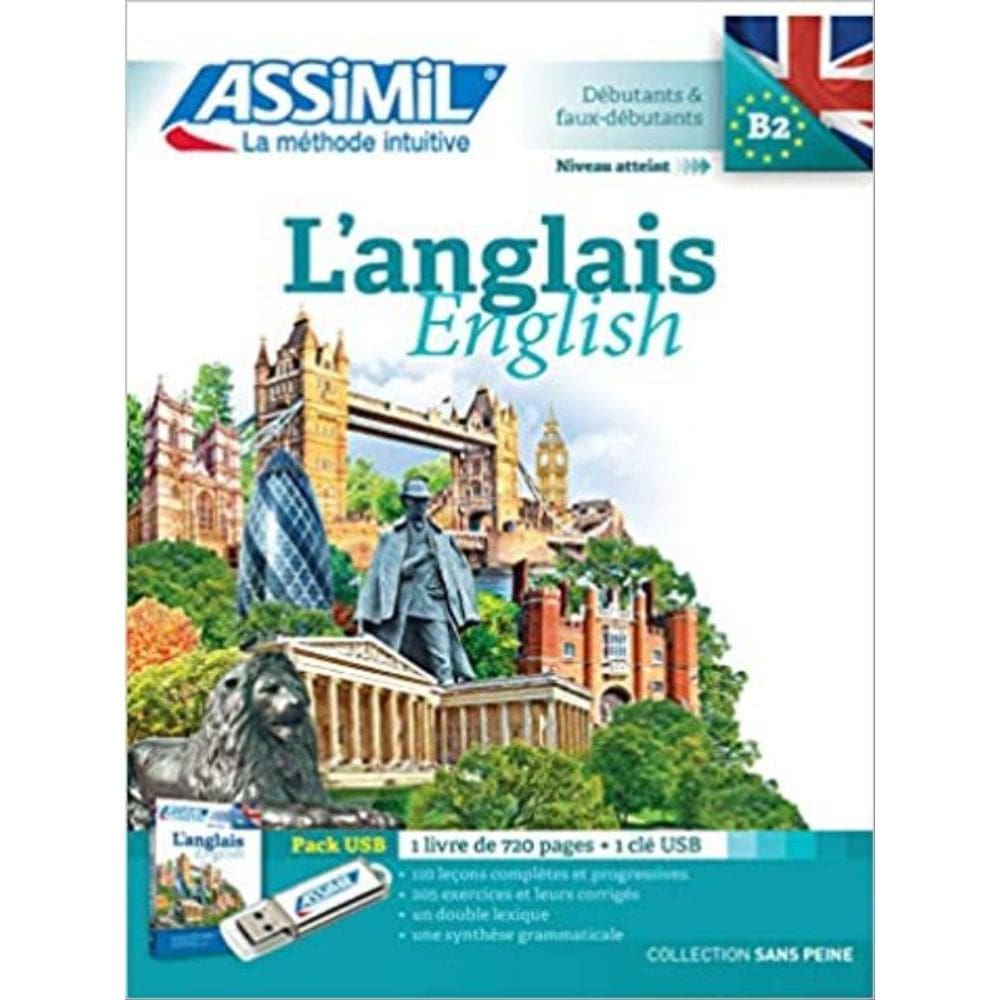 L`Anglais - Livre + Clé Usb - Fichiers Mp3