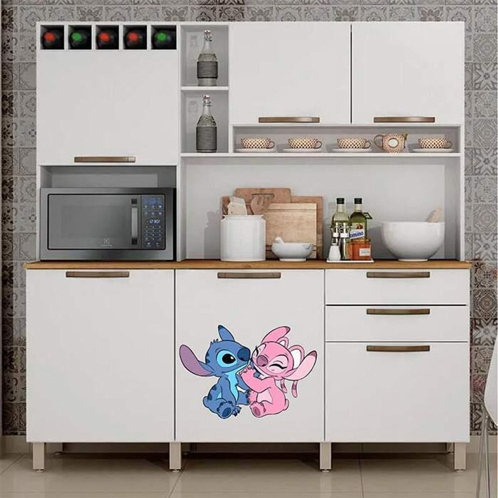 Adesivo Para Armario De Cozinha Stitch Mod02