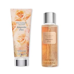 Victoria Secret Amaretto Fizz Loção E Fragrancia Conjunto