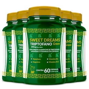 5X Triptofano Sweet Dreams Hf Suplementos 60Caps