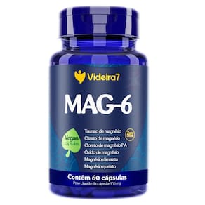 Mag-6 6 Formas De Magnésio 60 Cápsulas Videira7