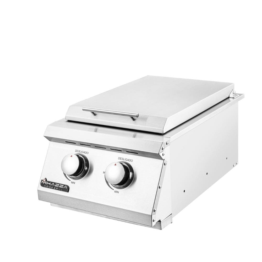 Rangetop 02 Bocas Embutir Mikazza TOP 2 - Botijão