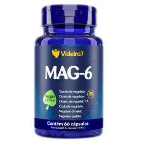 Mag-6 6 Tipos De Magnésio 60 Cápsulas Videira7