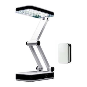 Luminária Lâmpada Abajur Led Mesa Dobrável Usb Recarregável