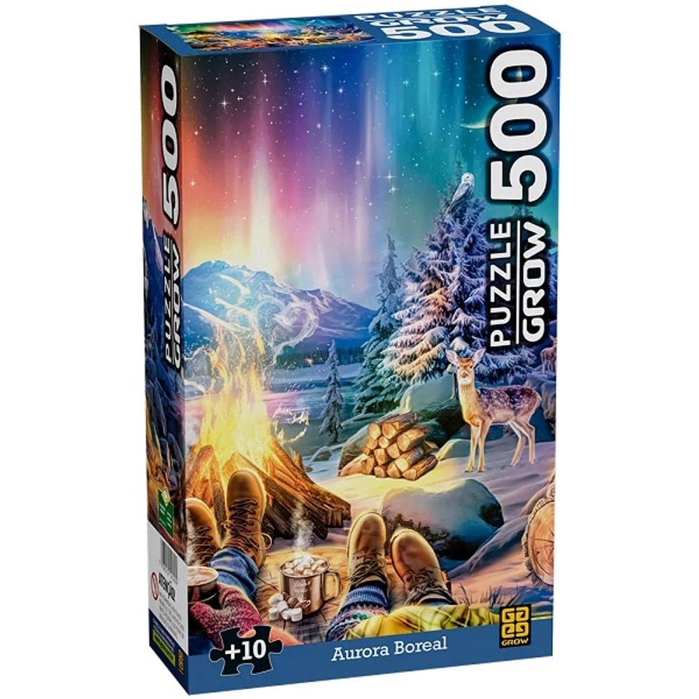 QUEBRA-CABEÇA 500 Peças Aurora Boreal GROW