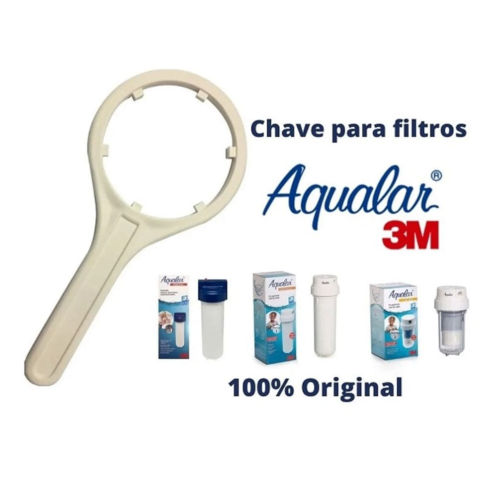 Chave para Filtro Aqualar AP200 AP230 Aquatotal