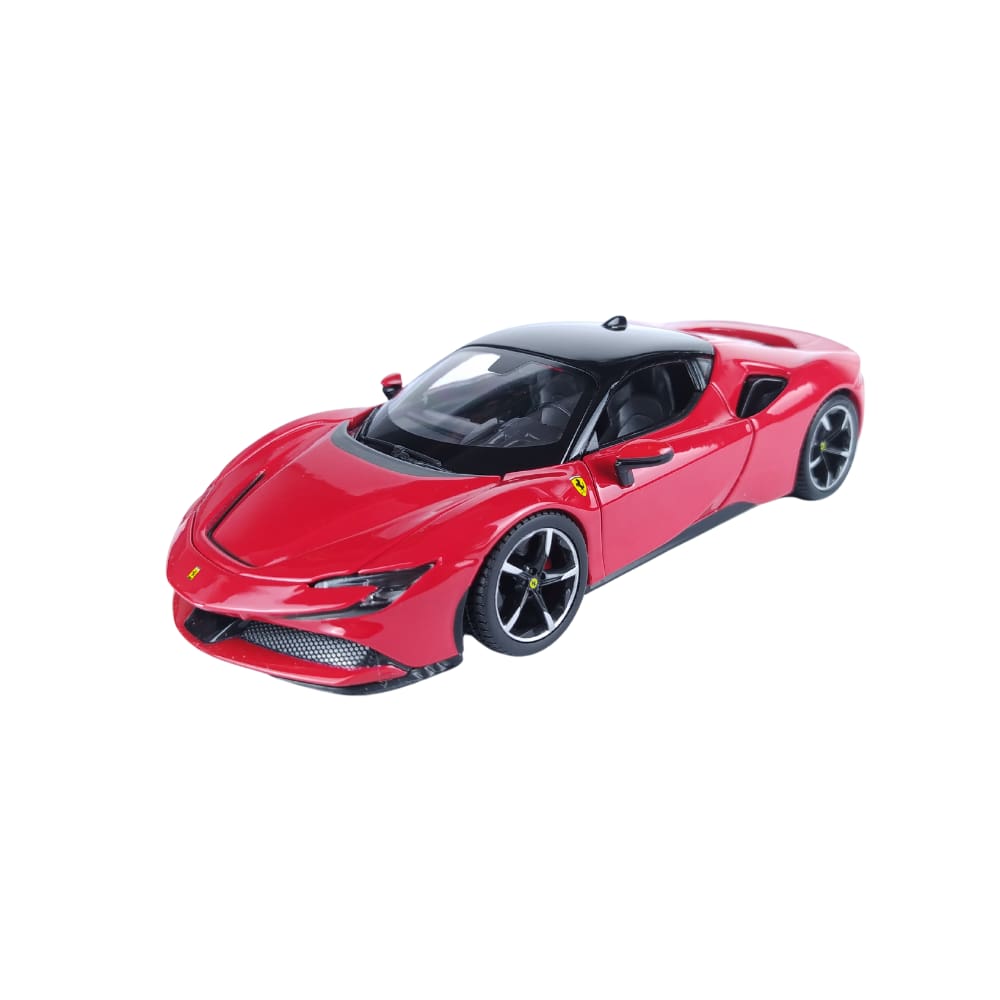 Ferrari SF90 Stradale 1:24 Bburago Vermelho
