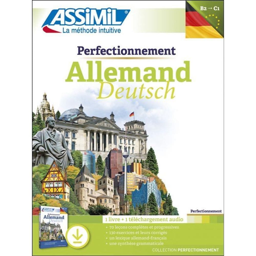 Perfectionnement Allemand - Livre + Fichiers Mp3 En Téléchargement