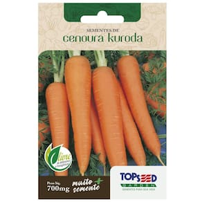 Sementes de Cenoura Kuroda TOPSEED