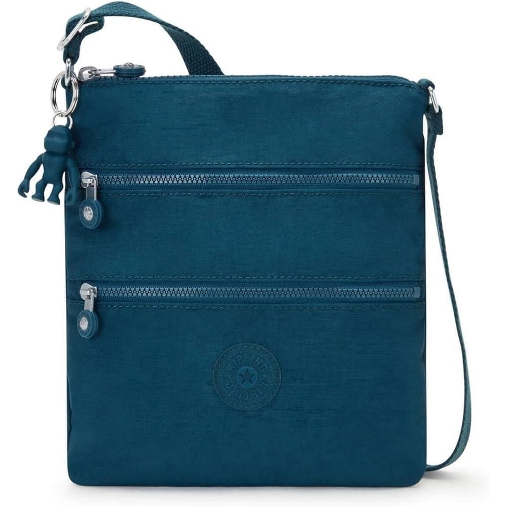 Bolsa Kipling Transversal Keiko Azul - Cosmic Emerald