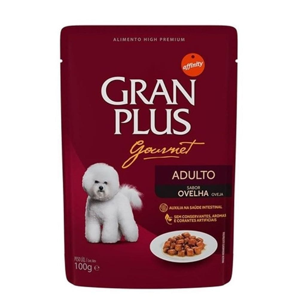 Gran Plus Gourmet Sache Caes Ad. Ovelha 100 g