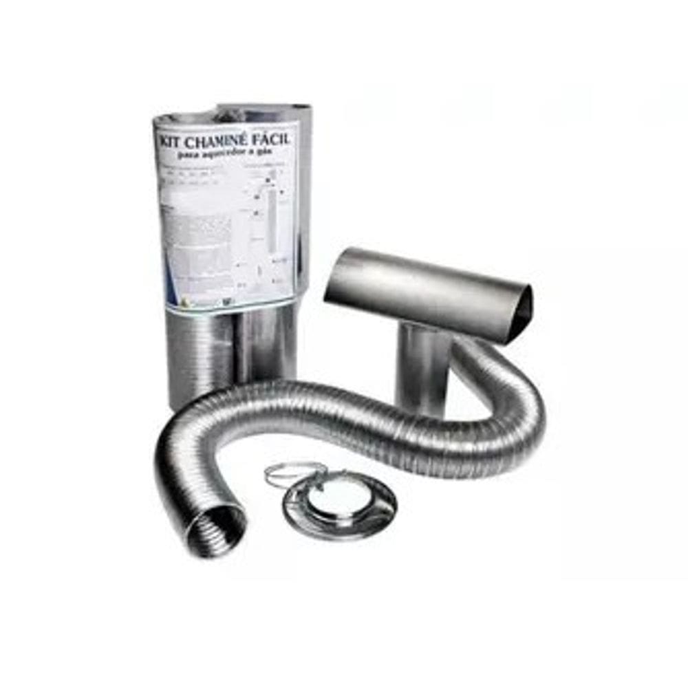 Kit Chaminé Fácil 80 X 370MM Alumínio - Westaflex