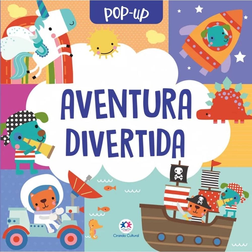 Pop-Up - Curiosa Diversão - Aventura Divertida