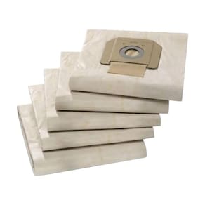 Kit 5 Filtros Papel Descartável Aspirador Karcher Nt48/1