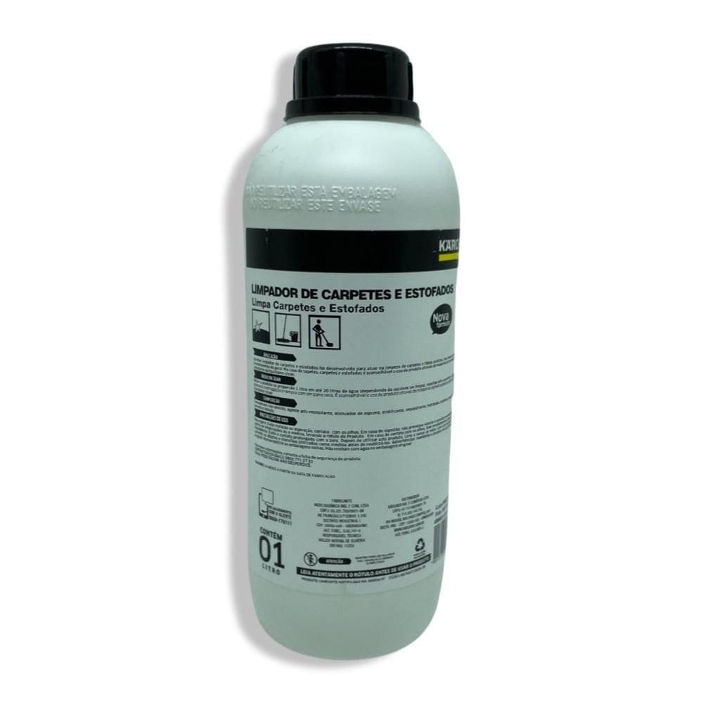 Detergente Limpa Carpetes Estofados Extratoras Karcher 1 Litro