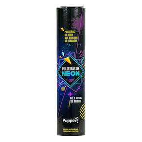 Pulseira Neon Party Tubo - 100 unidades