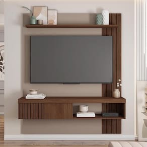 Painel para TV até 55 Polegadas Jade 1.5 Havana Fendii Caemmun
