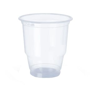 Copo de Plástico Premium Transparente - 250ml - 20 Unidades