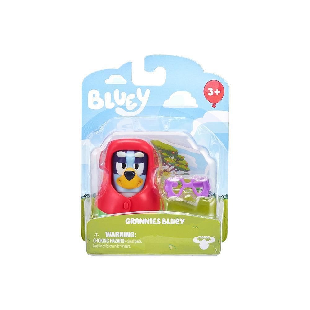 Boneco Colecionável 6Cm Bluey - Grannies Bluey