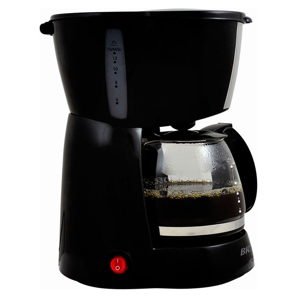 Cafeteira Britania CP15 com Jarra de Vidro Preta 220V