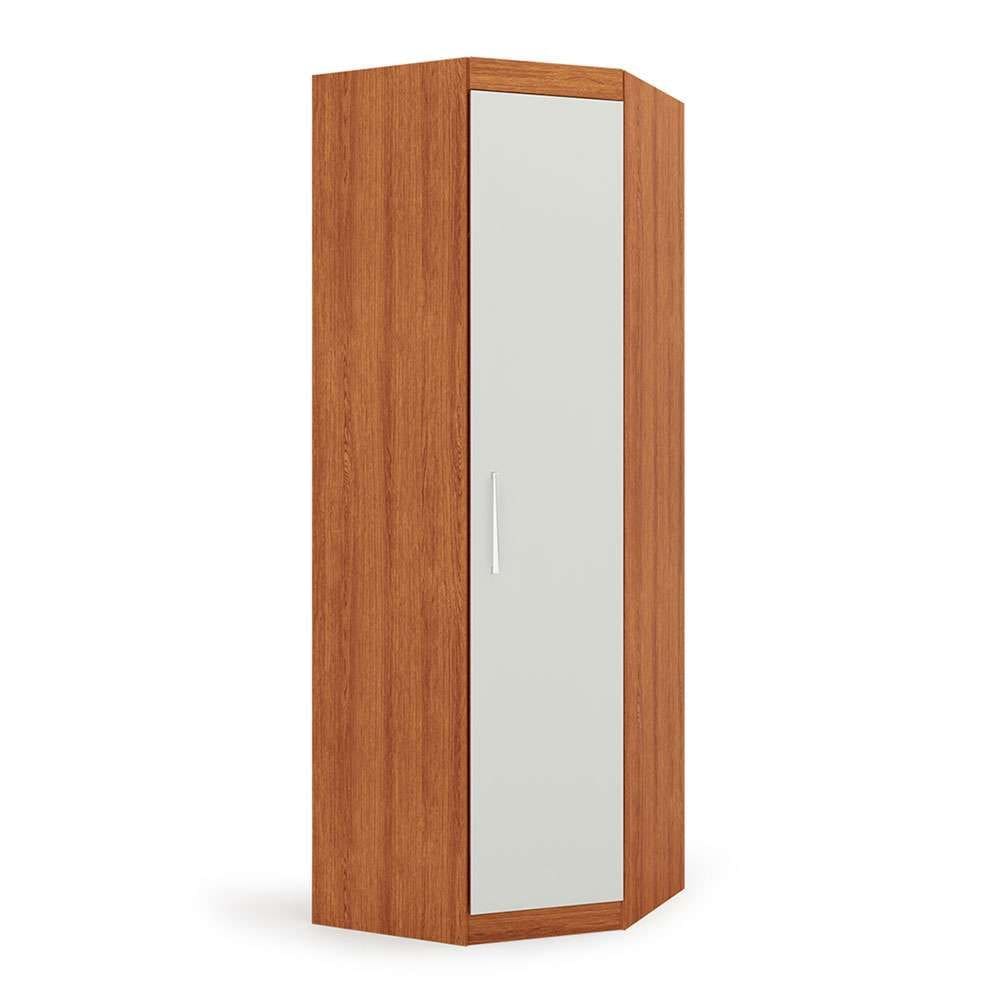 gurada-roupa modulado de canto gênova 1 pt freijó wood e off white