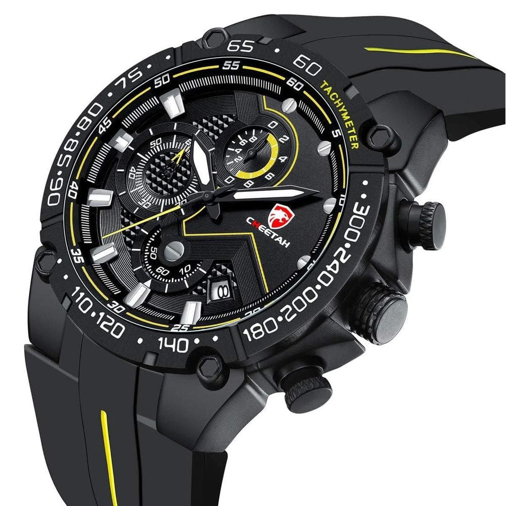 Relógio Masculino Esportivo Analógico Cheetah 1606 Funcional
