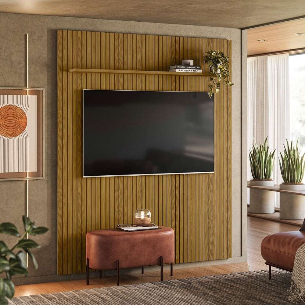painel para tv até 65 polegadas uno cedro