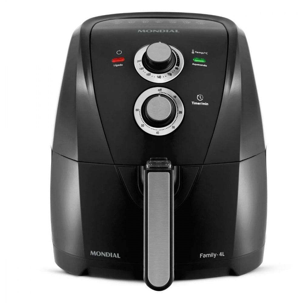 Fritadeira Sem Óleo Air Fryer Mondial 4 Litros 1500w Potência AFN40