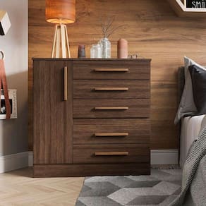 cômoda advantage 1 pt 5 gv capuccino wood