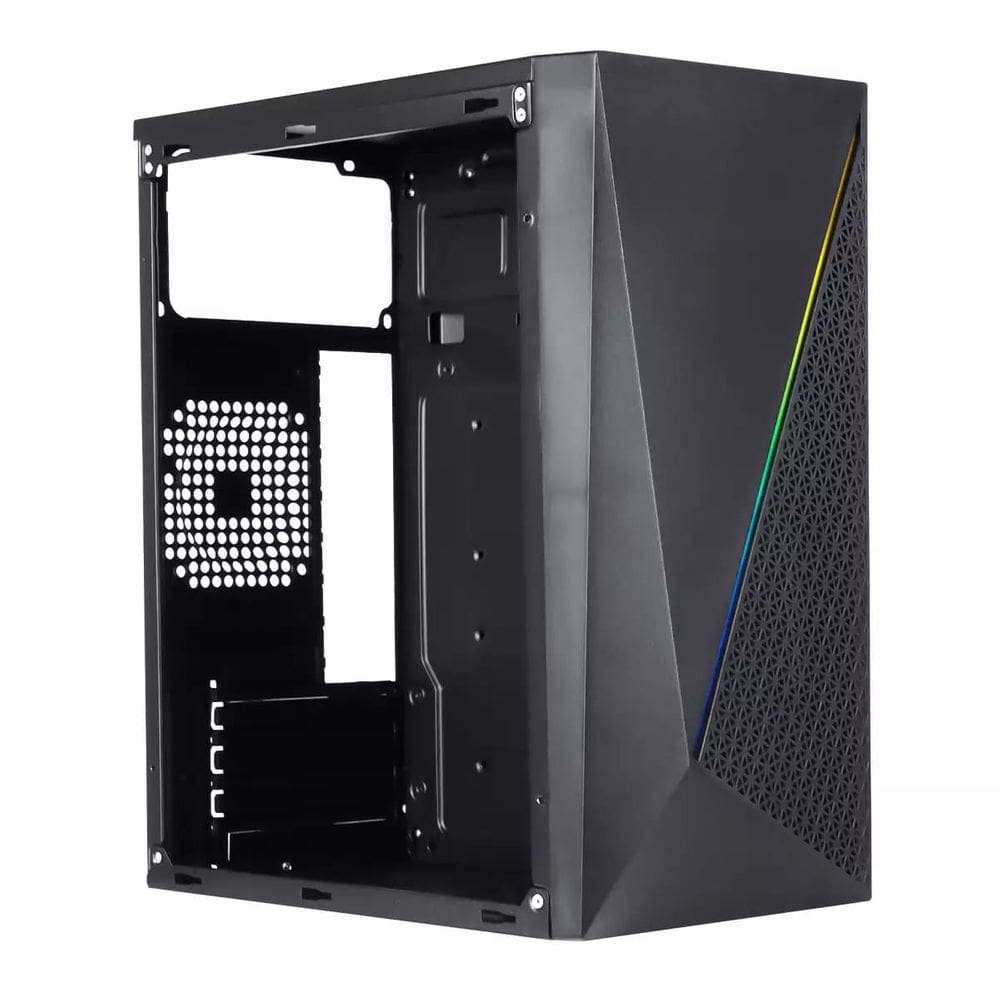 Gabinete Gamer Vinik MURK Preto Lateral Acrilico - GGMACBK