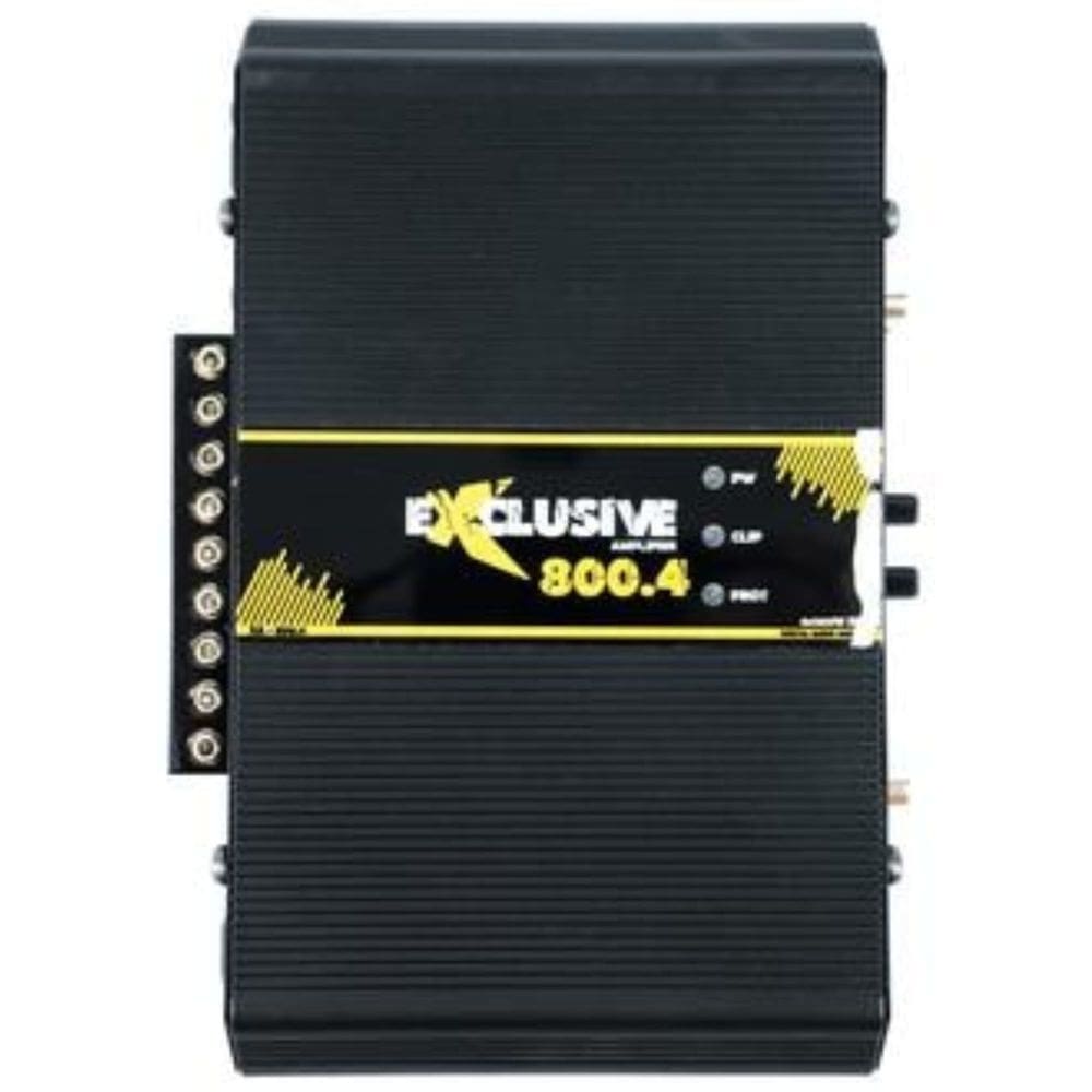 Módulo Amplificador Exclusive XA 800.4 800W RMS 4 Canais 2 Ohms
