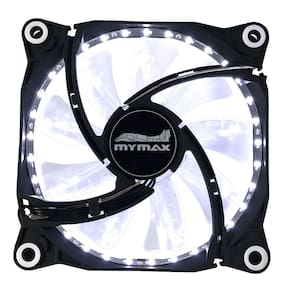 Cooler Fan 120mm Storm II - Preto LED Branco - MYMAX