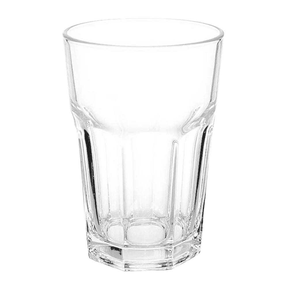 Copo de vidro 350ml Drinks Vitamina Transparentes kit 6Un