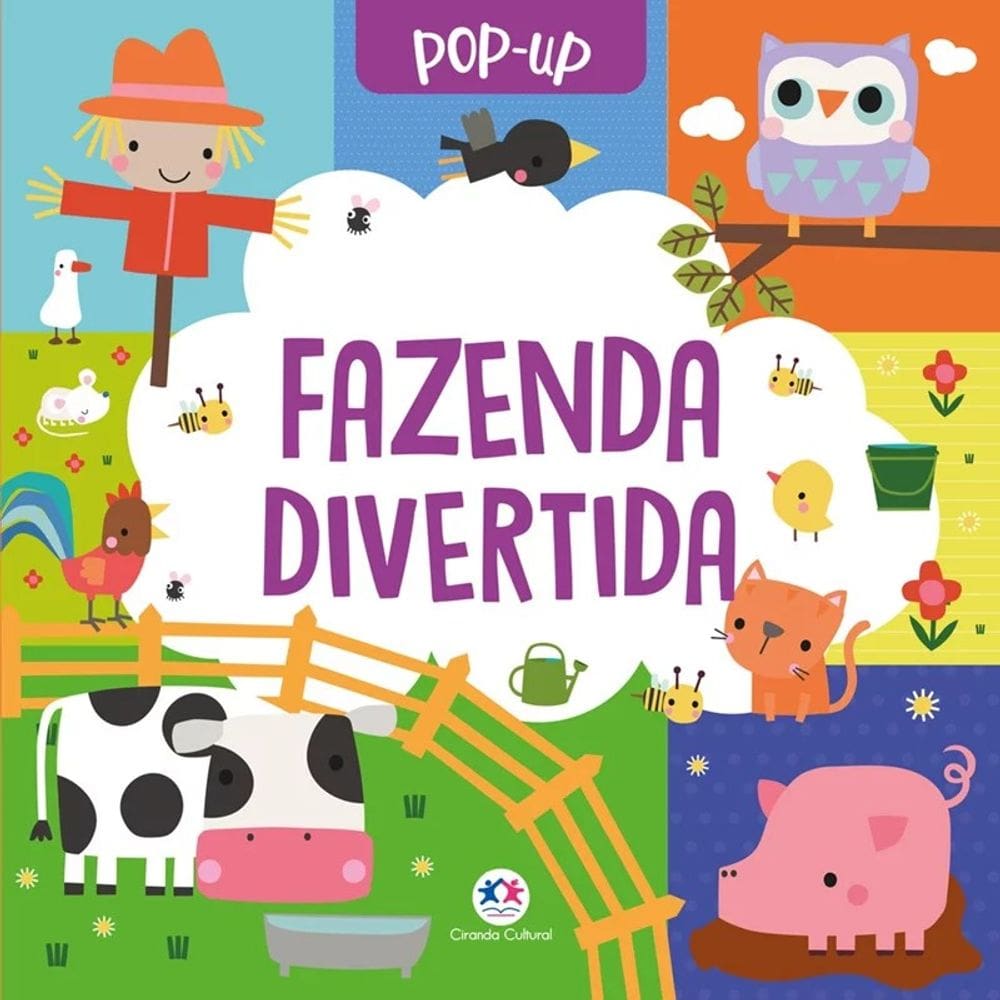 Pop-Up - Curiosa Diversão - Fazenda Divertida