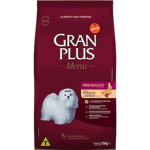 Gran Plus Caes Ad. Mini Frango 15 Kg