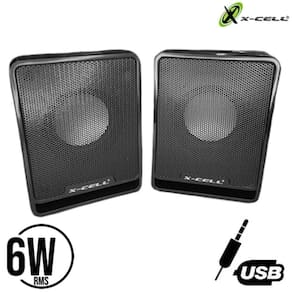Caixa De Som Para Computador Xc-Cm-04 Branca X-Cell  159663