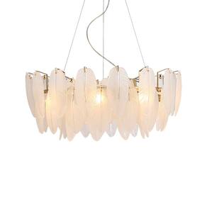 Lustre Pendente Blumenau Naiá E14 Bivolt Dourado