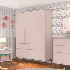guarda-roupa infantil inda 3 pt 2 gv rosê