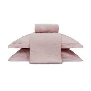Jogo de Cama Casal 300Fios 100%Algodão Appel Treccenti Rosa Secrets 4Pçs