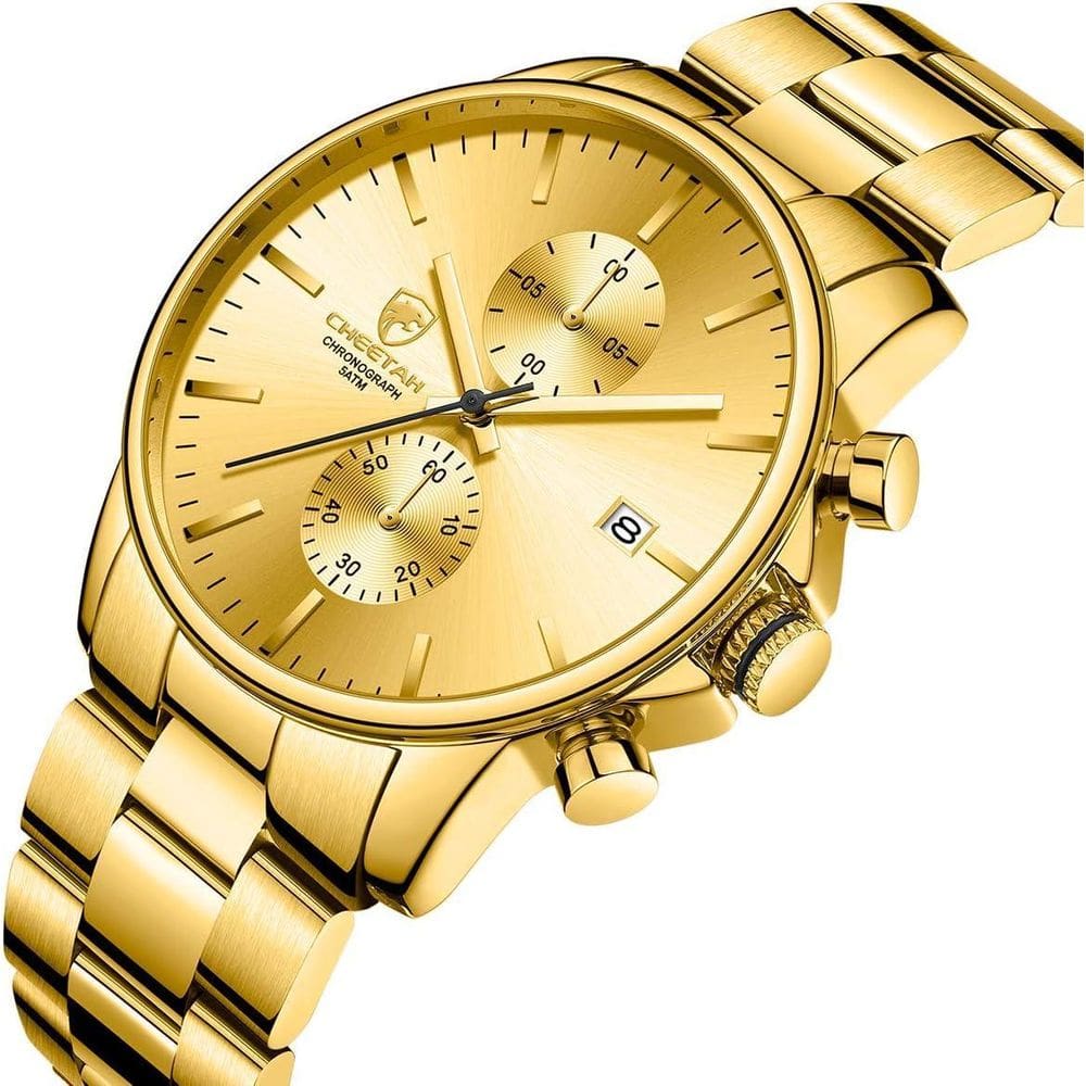 Relógio Masculino Analógico Cheetah 1604 Cronógrafo