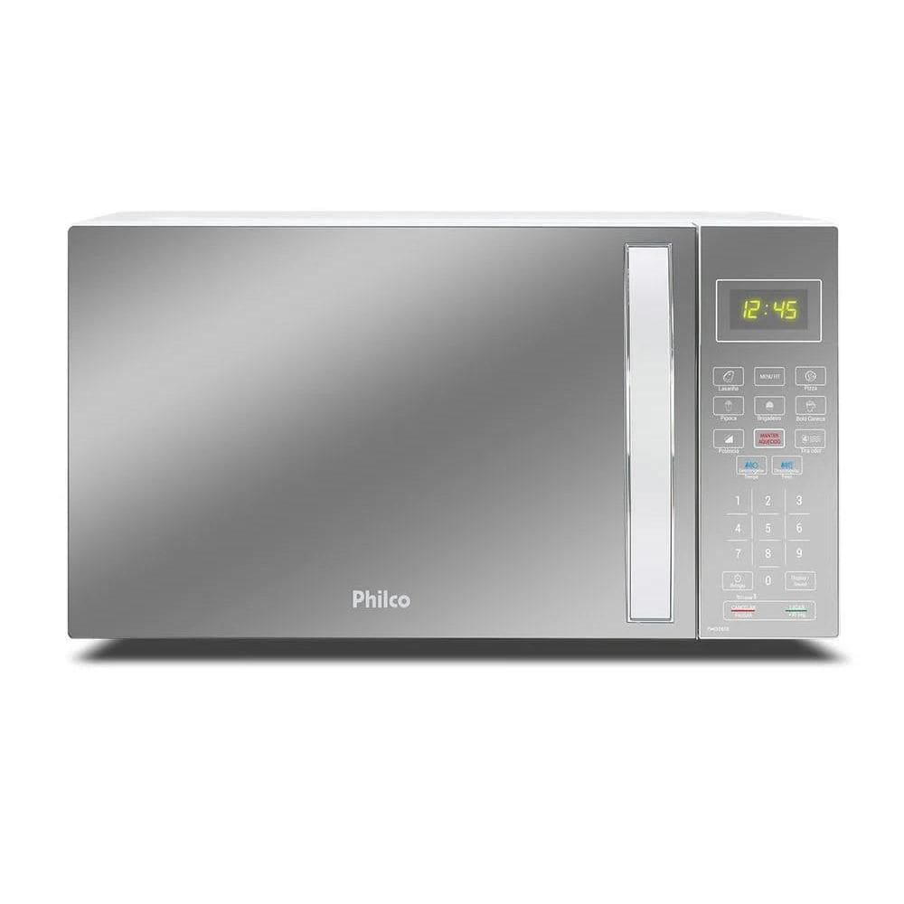 Micro-Ondas Philco 25L Espelhado 1100W Pmo28E 110V