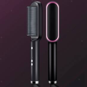 Escova 3 Em 1 Secadora Alisa Cabelo Perfeito Plus 110/220V