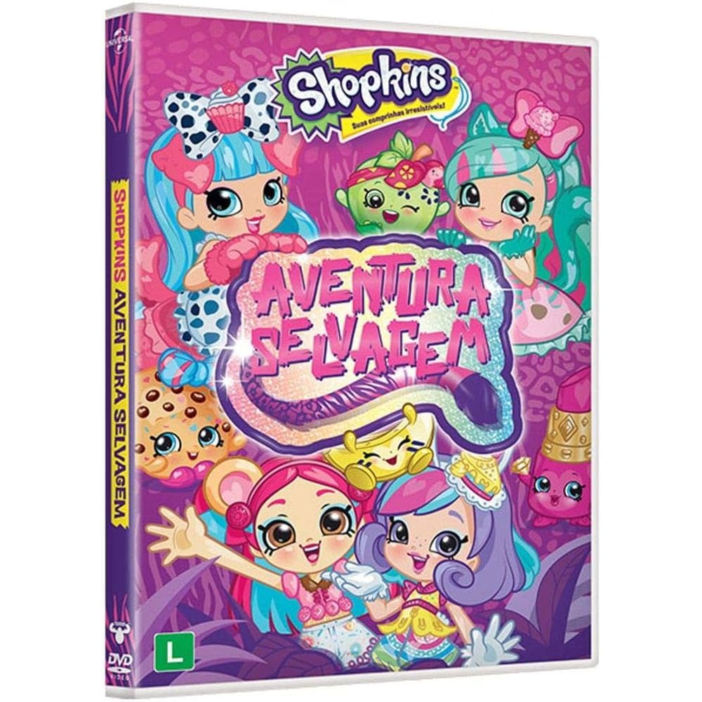 DVD Shopkins Aventura Selvagem