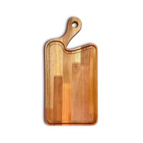 Tábua Corte Churrasco Grande Madeira Eucalipto 50Cm Woodspot