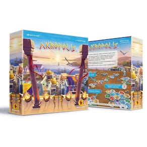 Akropolis Jogo De Estratégia Boardgames Papergames Pt-Br