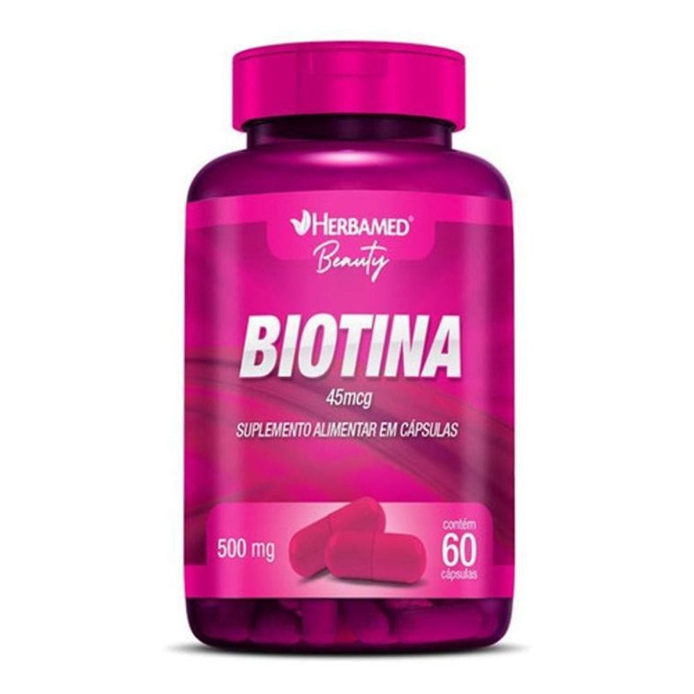 Biotina 500Mg 60Cap Herbamed