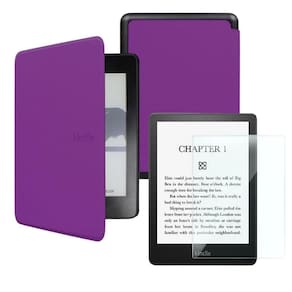 Capa Para Kindle 11 Geração 2022 Couro Sintético + Vidro