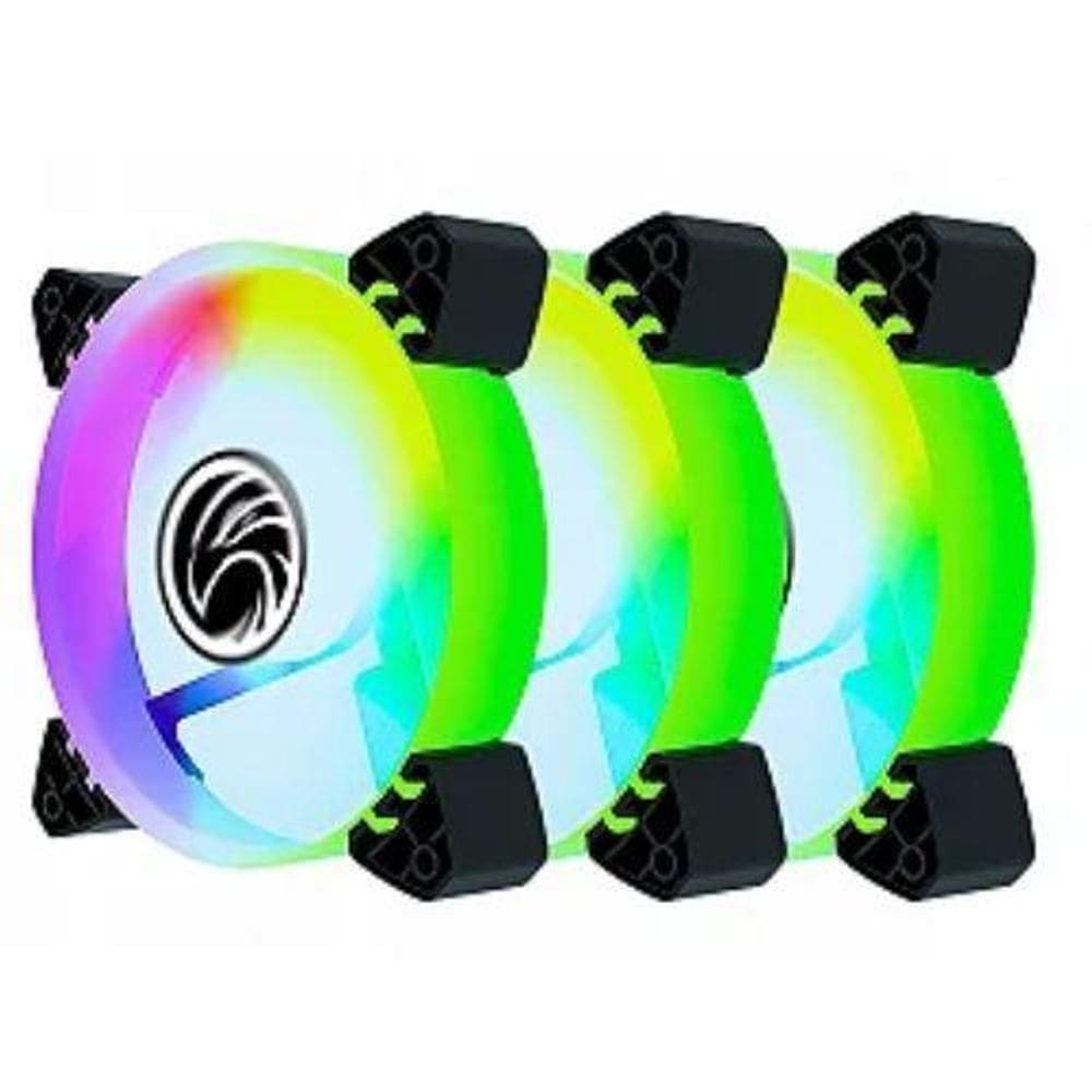 Kit Cooler Gabinete 12X12 Brazilpc Bpc-Kcl-Slim-Argb-3