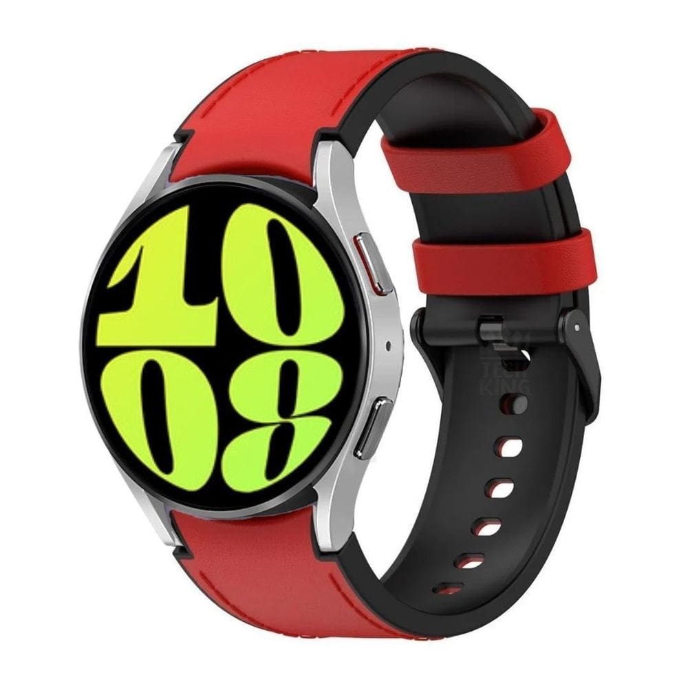 Pulseira Material Sintético Para Watch6 44Mm Vermelho
