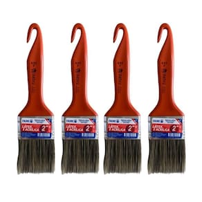 Kit 4 Trincha Pincel Para Pintura Látex Acrílica 2`` Tigre